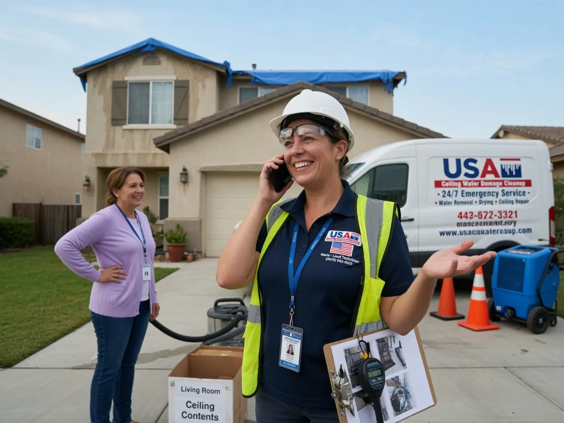 Ceiling Water Damage Restoration Media, IL FAQs